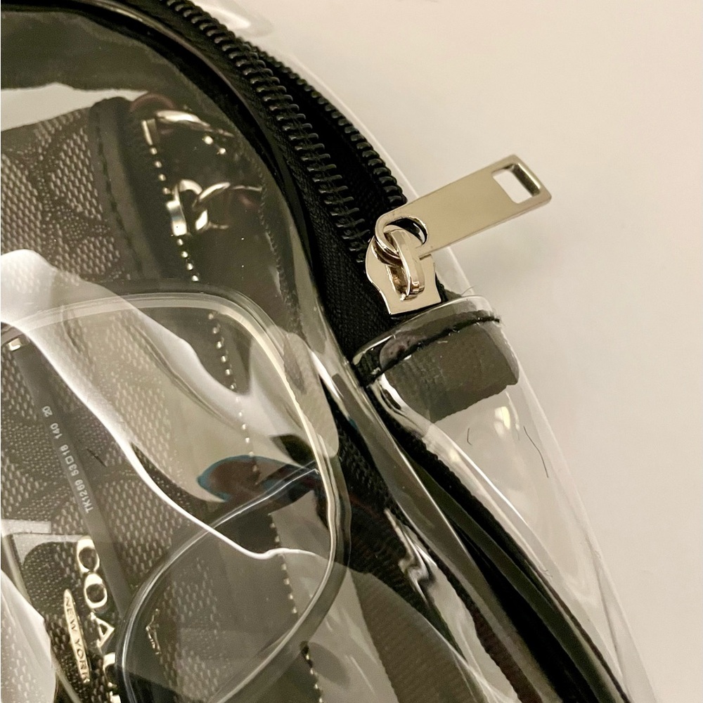 Clear Stadium /Concert Crossbody with Black Trim NWT - Picture 11 of 13